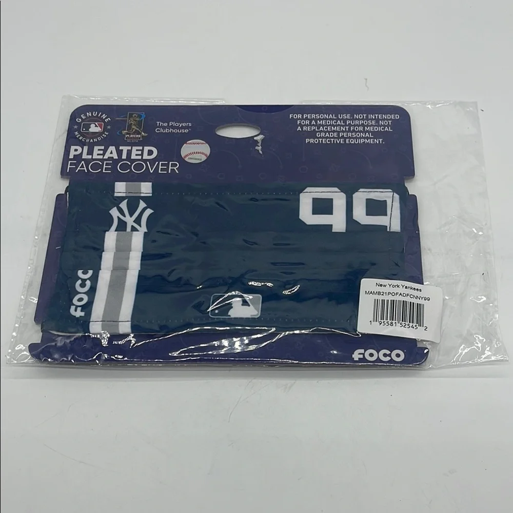 New York Yankees Pleated Face Cover